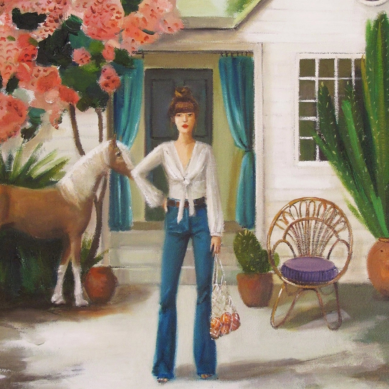 Pony Art Print - 8.5" X 11"