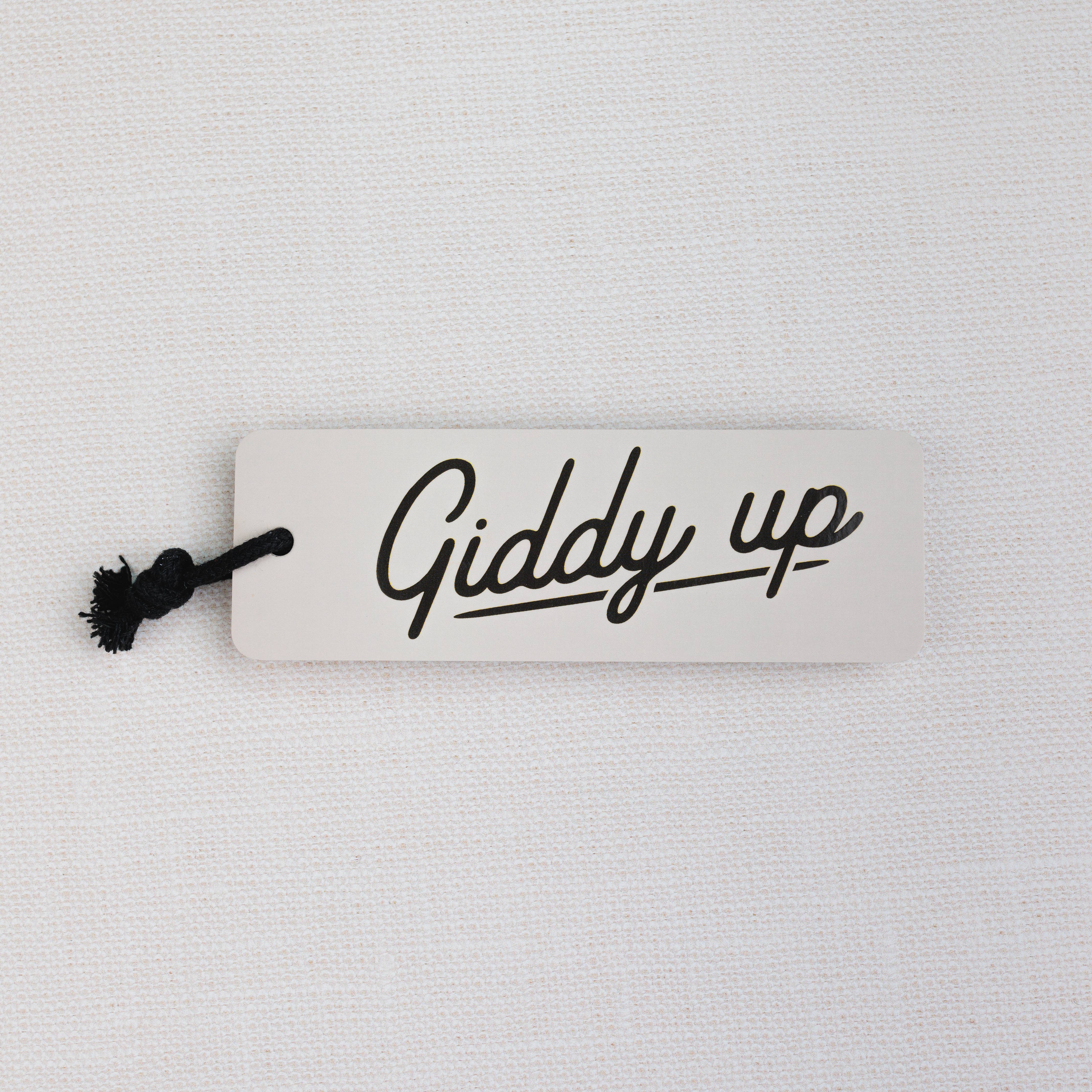 Giddy Up Bookmark
