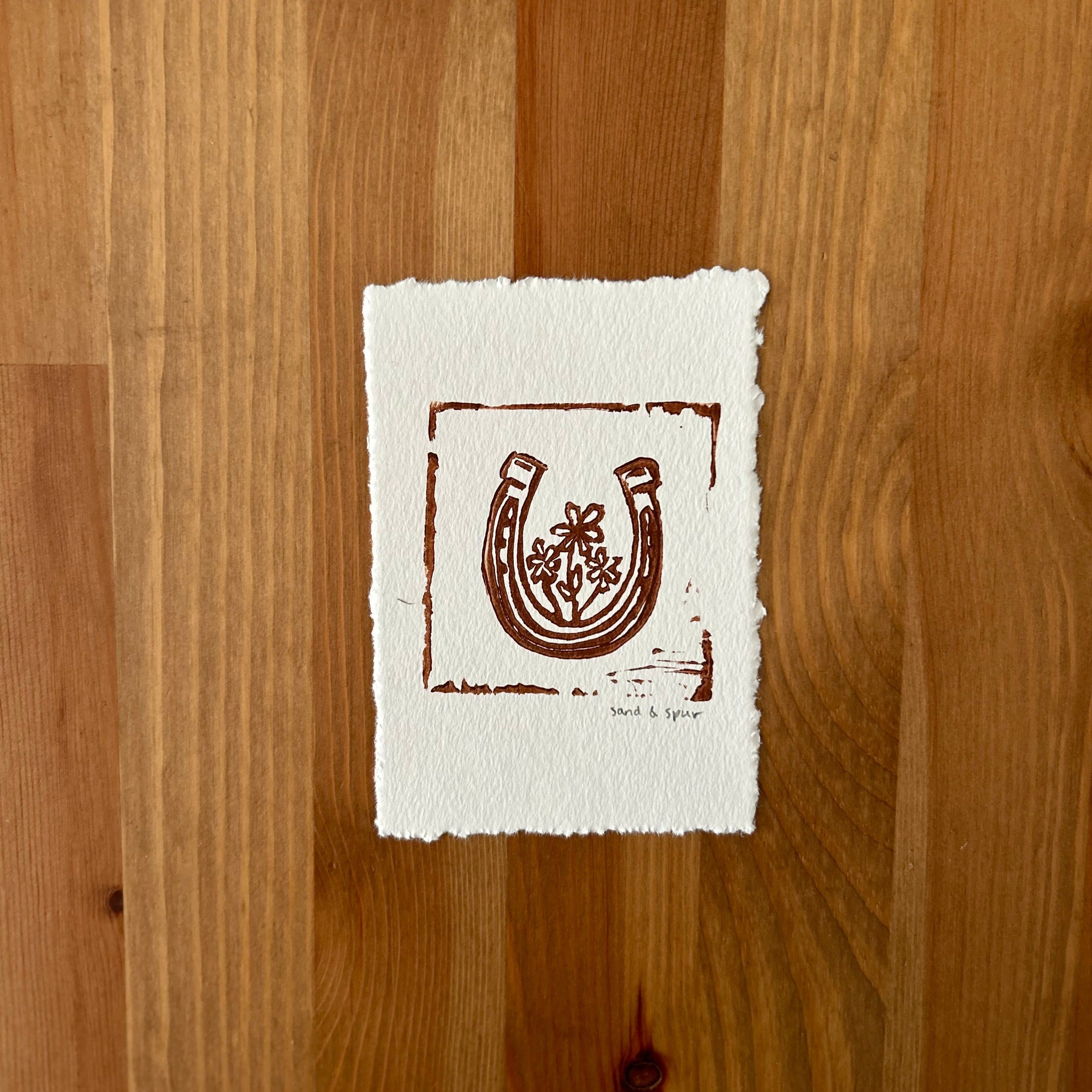 Wildflower Horse Prints