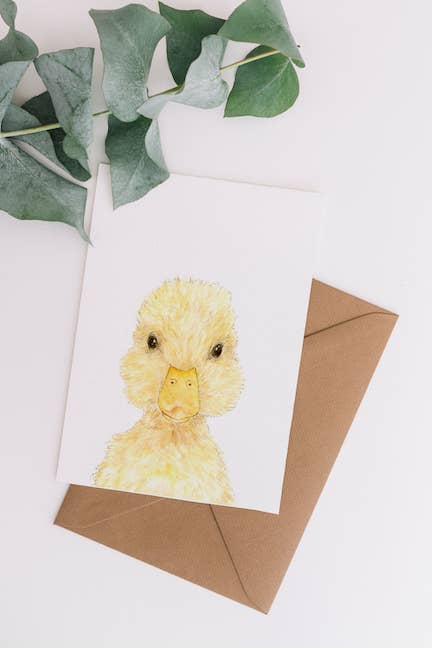 Duck Blank Greeting Card
