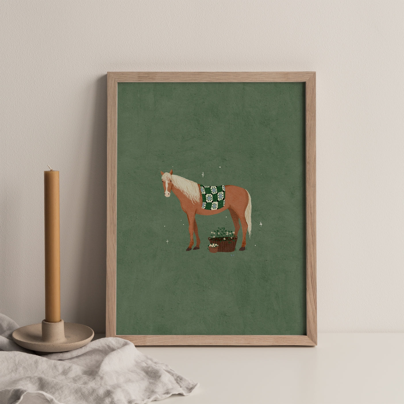 Léonardo The Horse Art Print