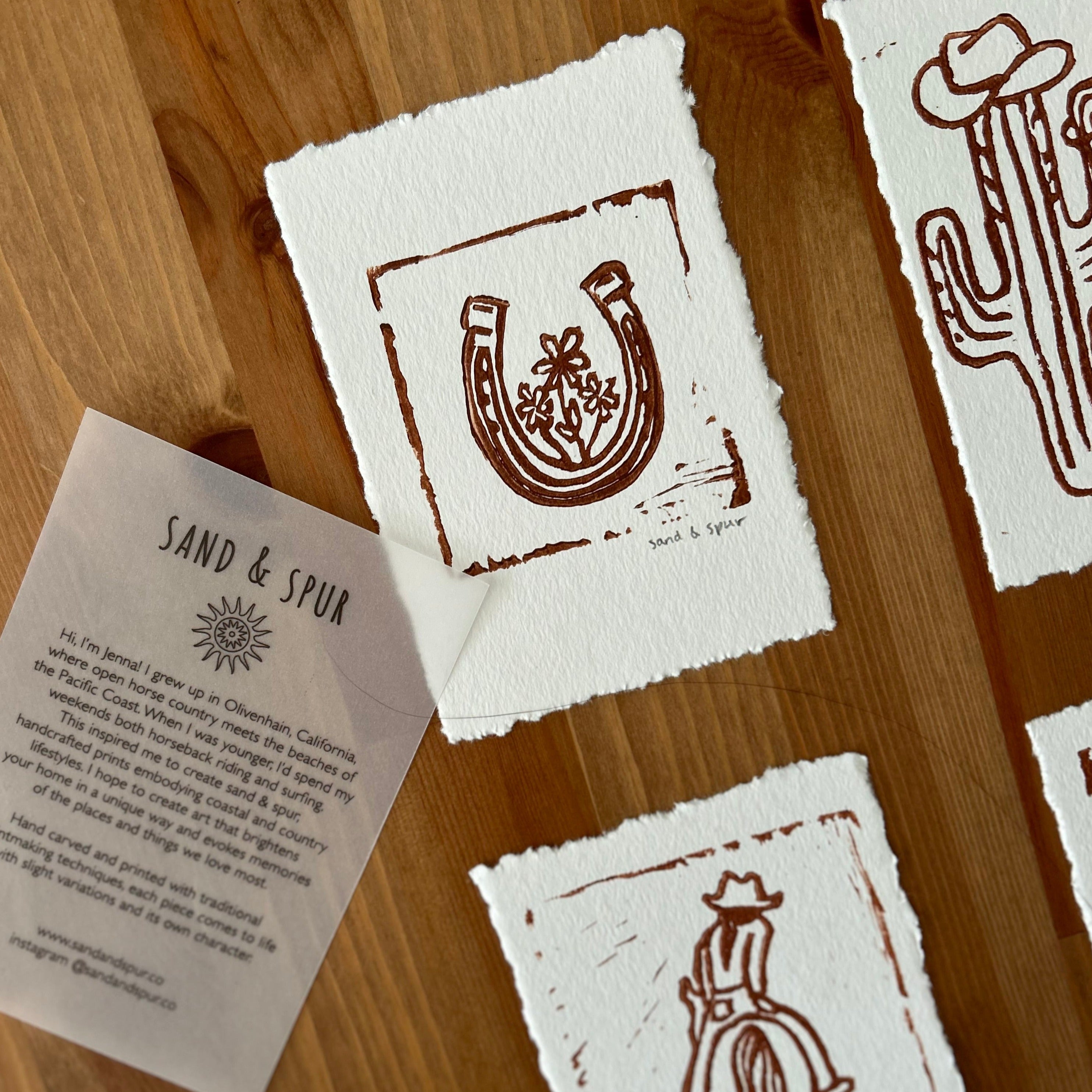 Wildflower Horse Prints