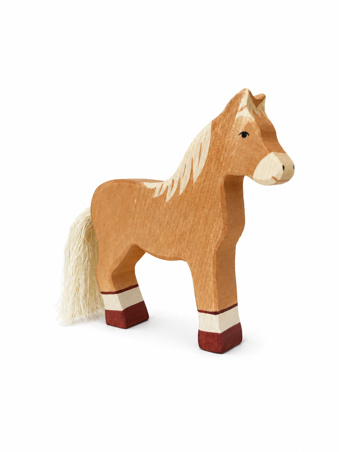 Chestnut Wooden Horse Toy