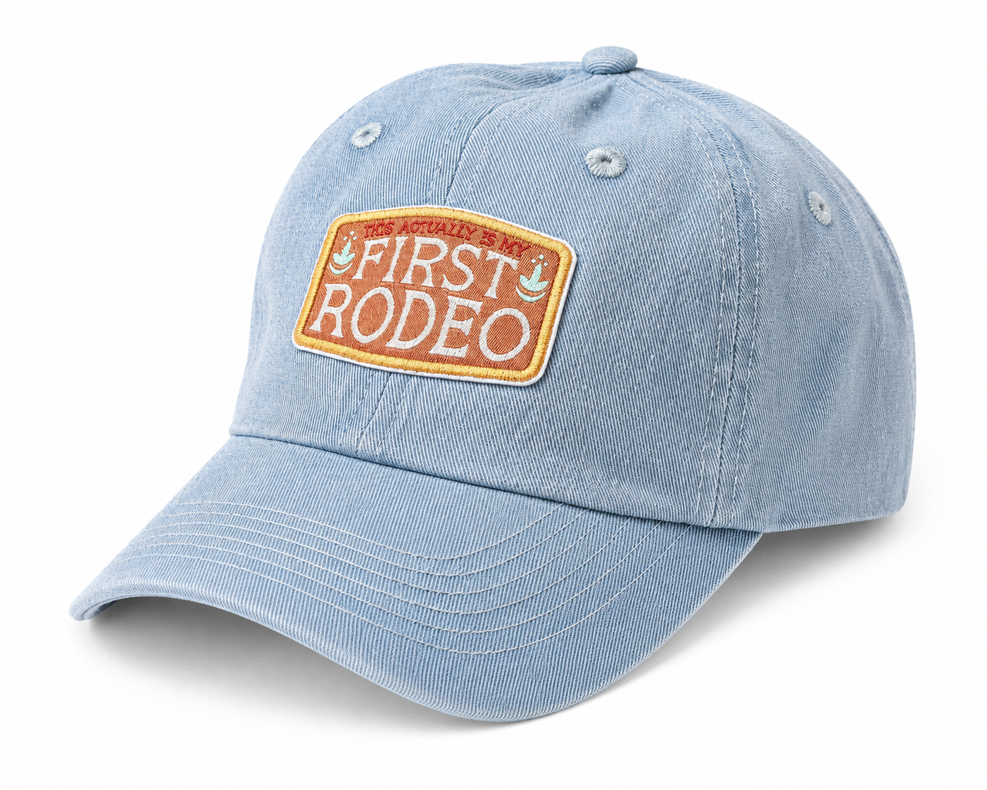 Actually My First Rodeo Kids Hat