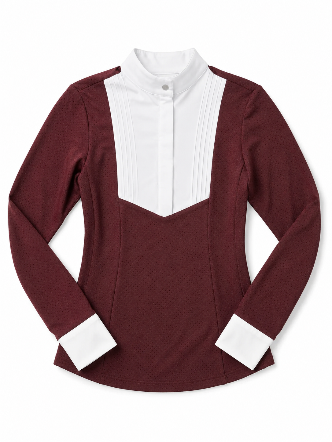 Hunt & Heritage Winner's Circle Perforated Long Sleeve Show Shirt