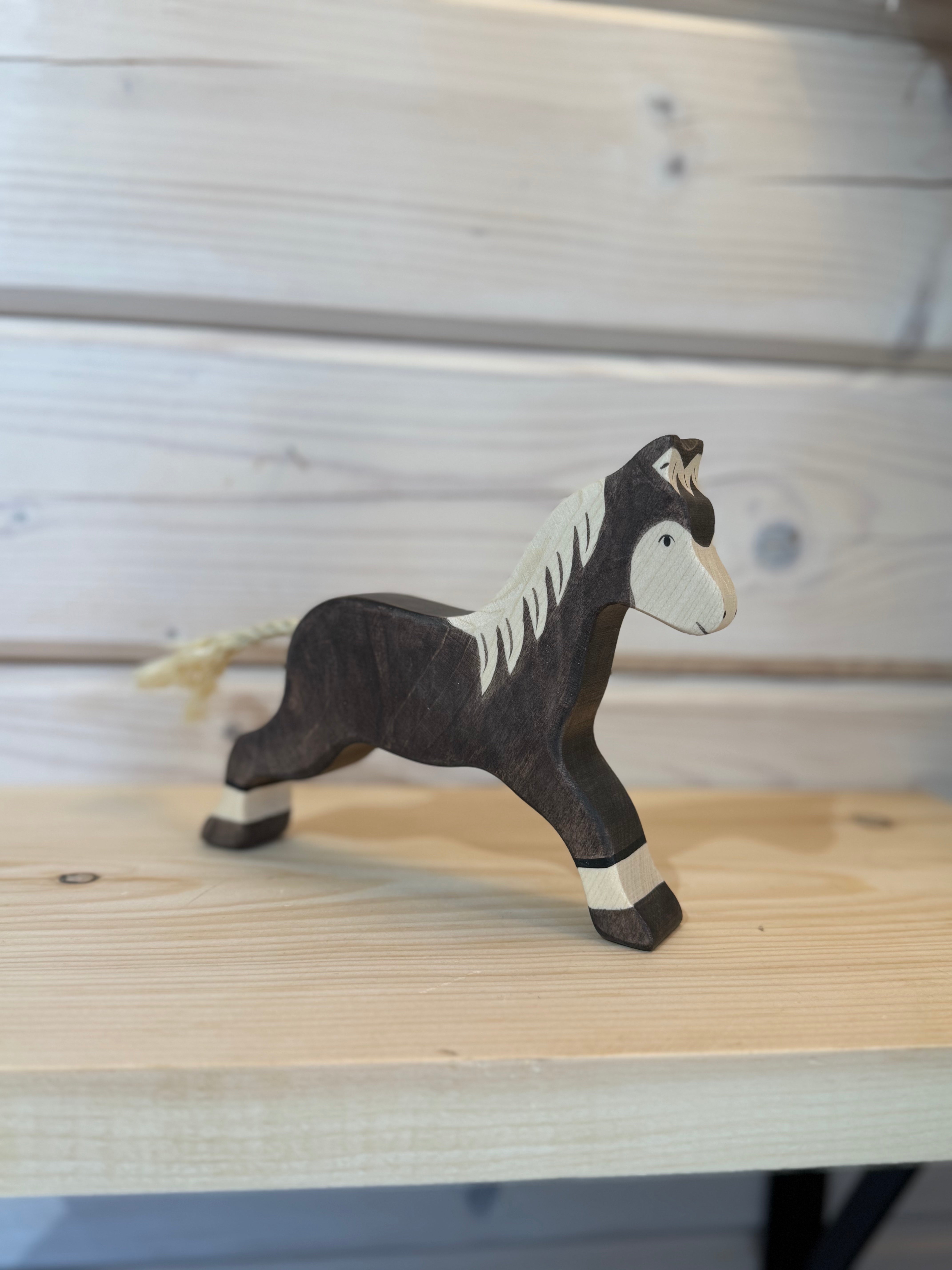 Running Brown Horse