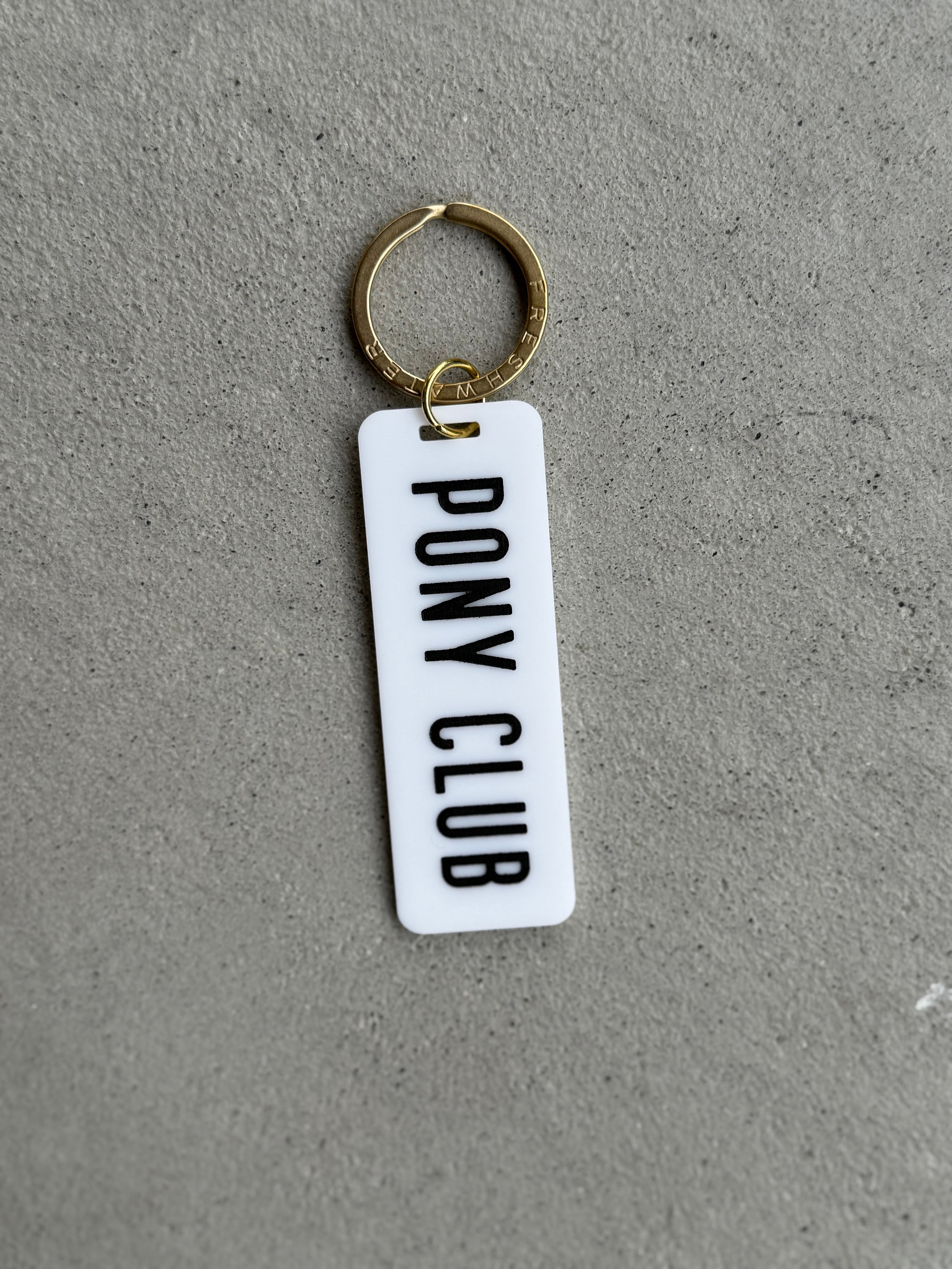 Pony Club Keychain