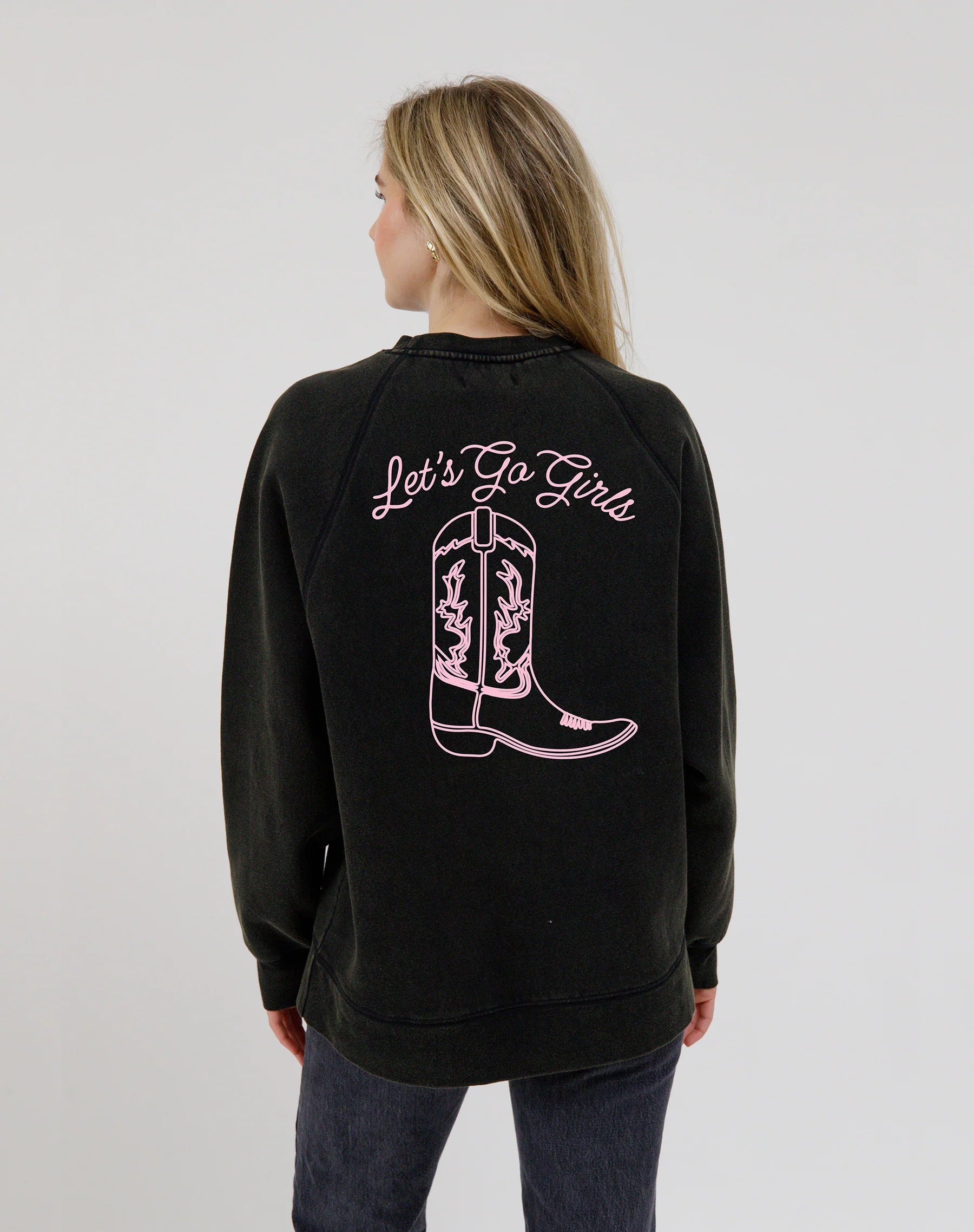 Let's Go Girls Crewneck Sweatshirt