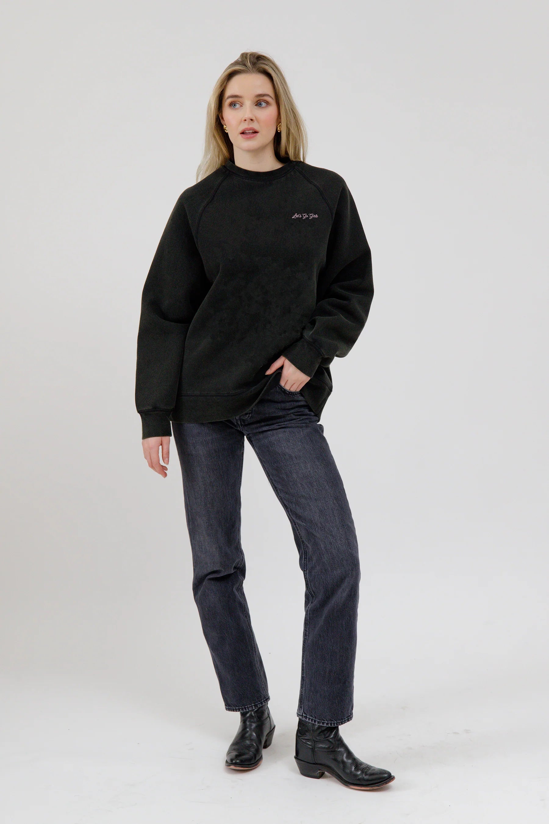 Let's Go Girls Crewneck Sweatshirt