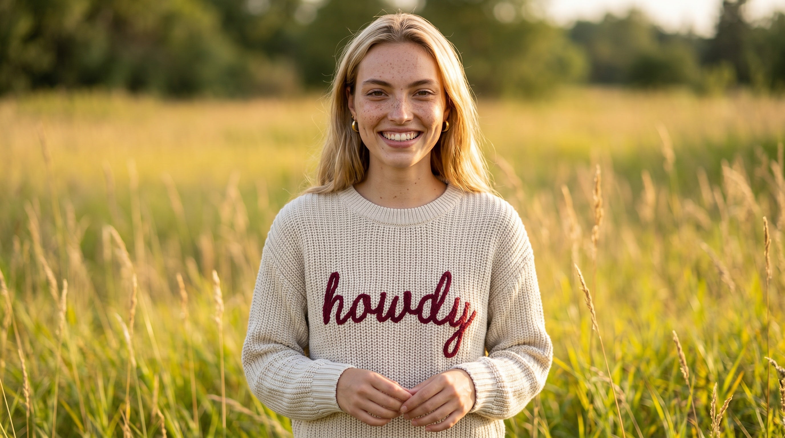 Howdy Adult Sweater