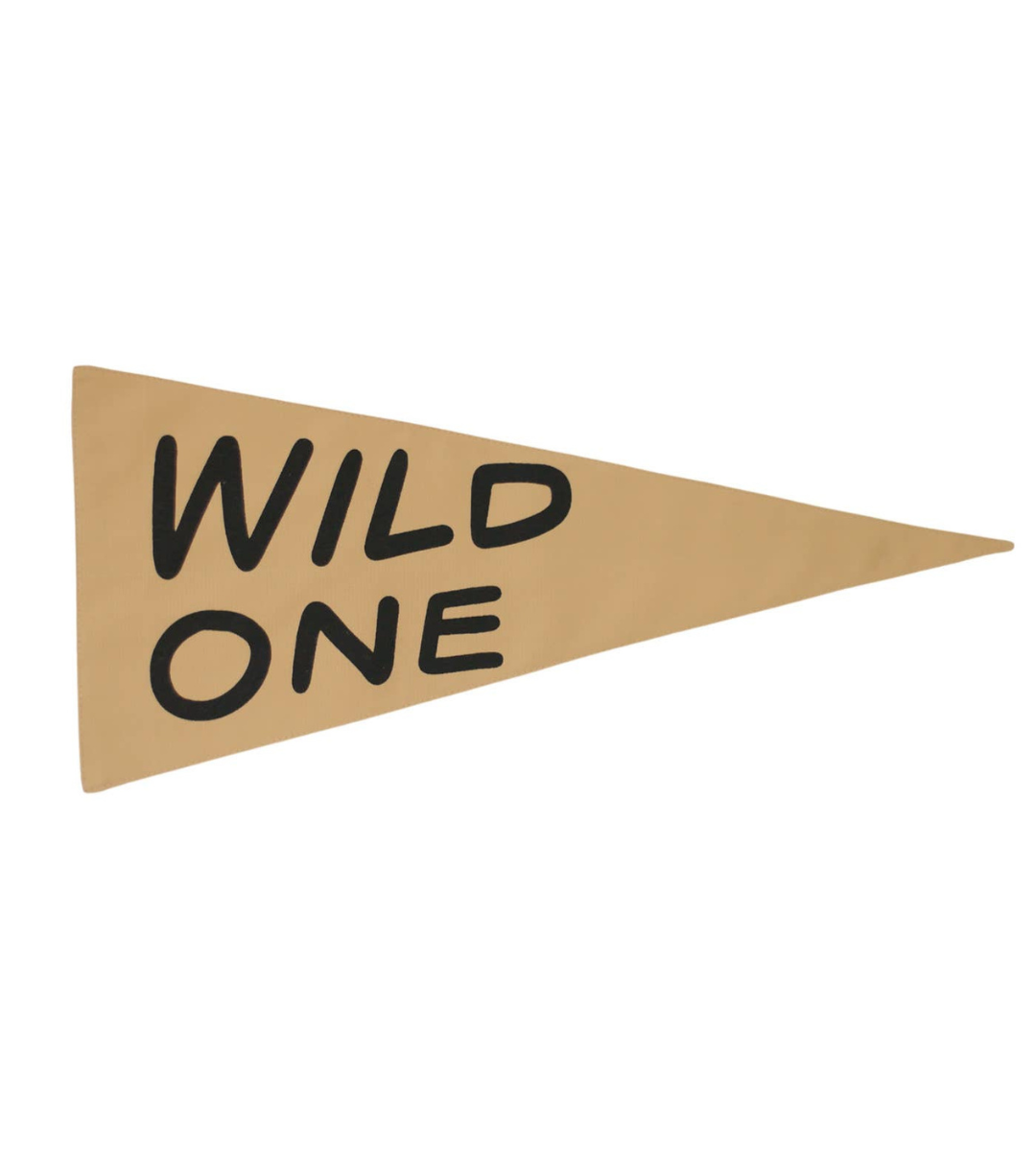 Wild One Canvas Pennant