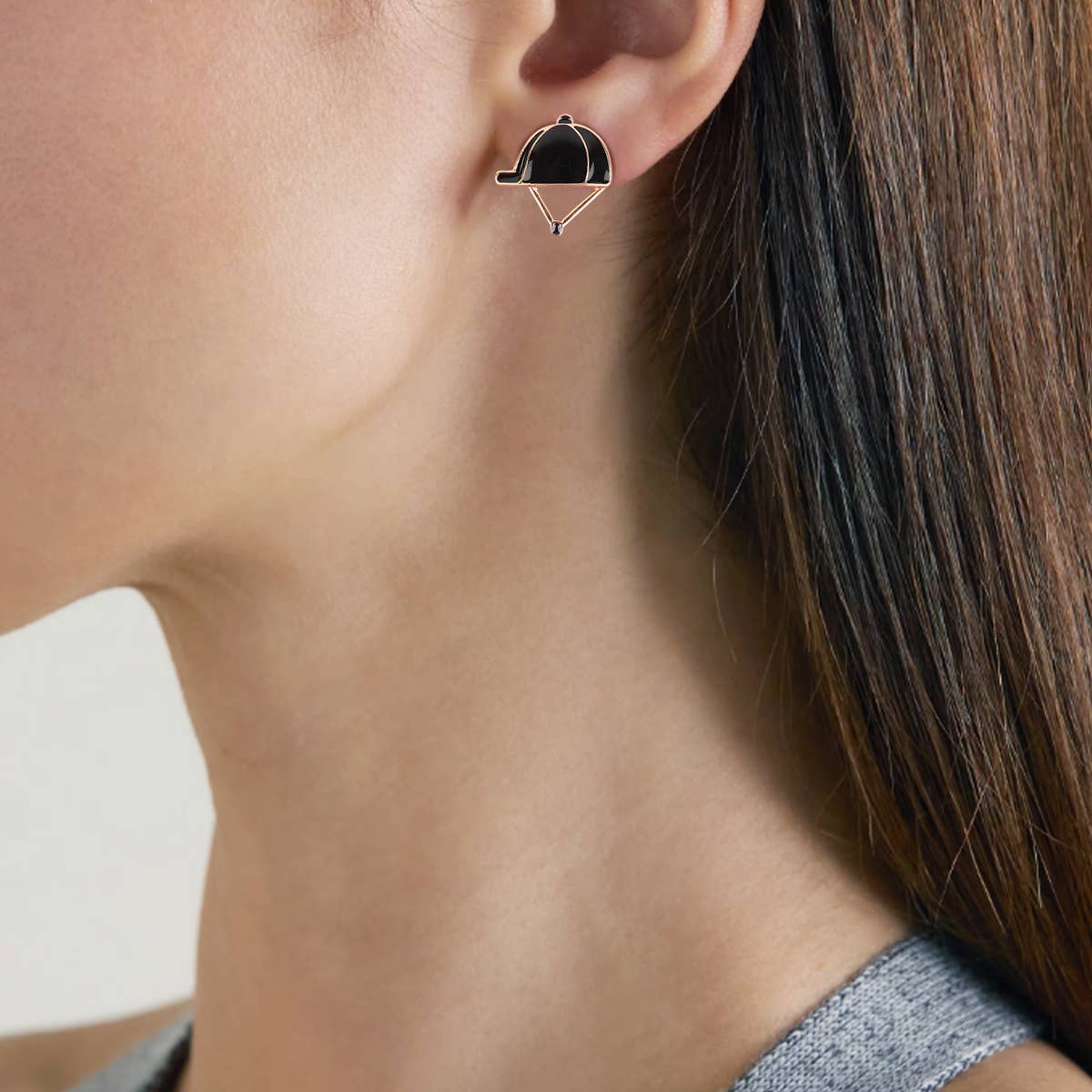 Equestrian Earrings Set