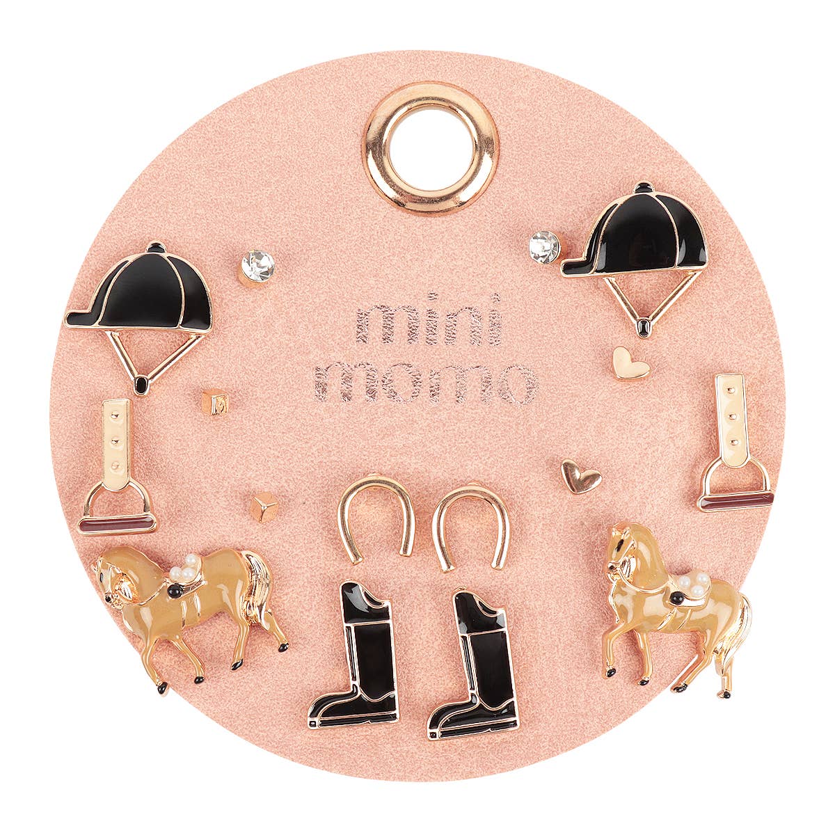 Equestrian Earrings Set