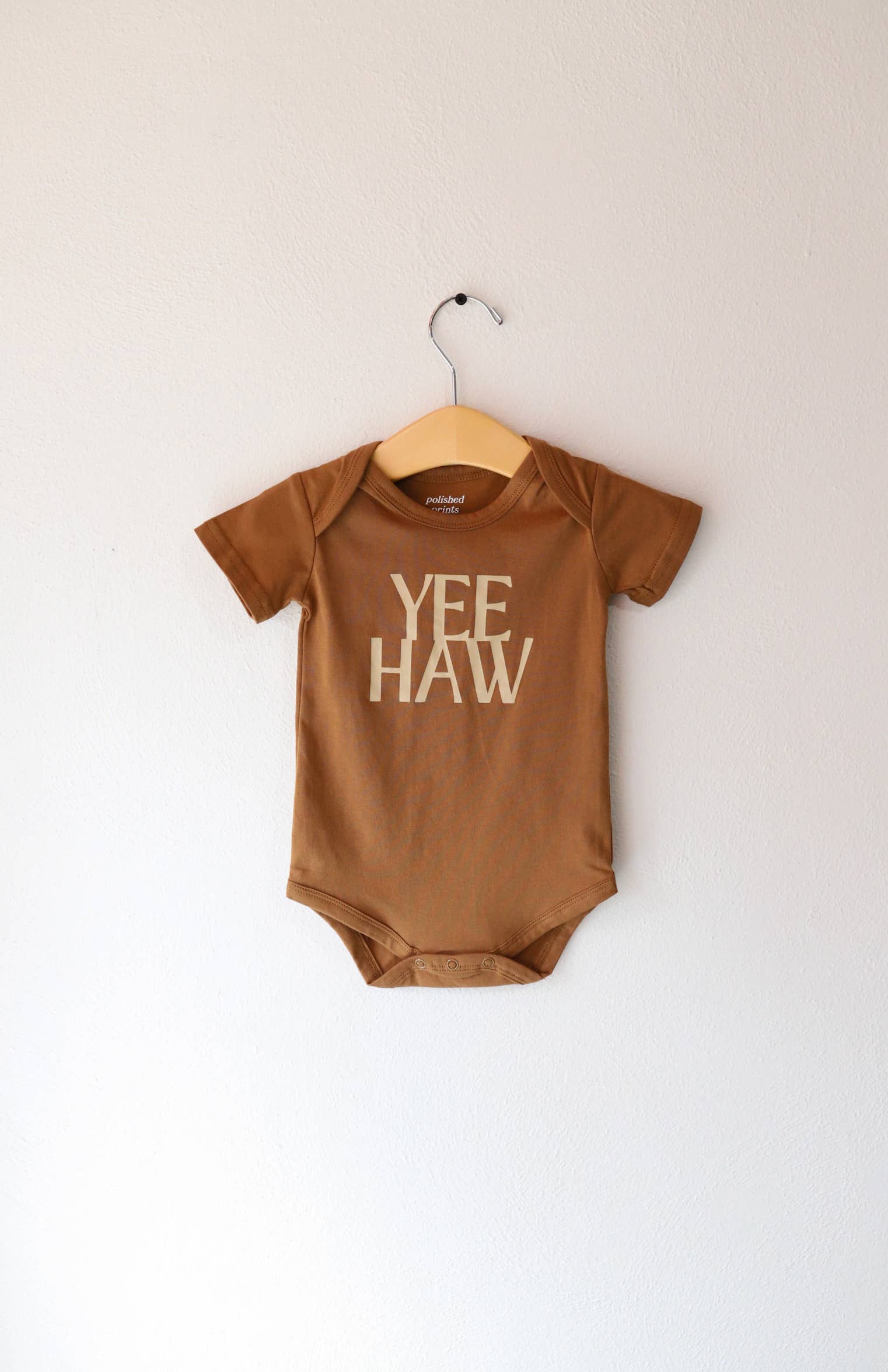 YeeHaw baby bodysuit - baby clothes, newborn baby boy girl