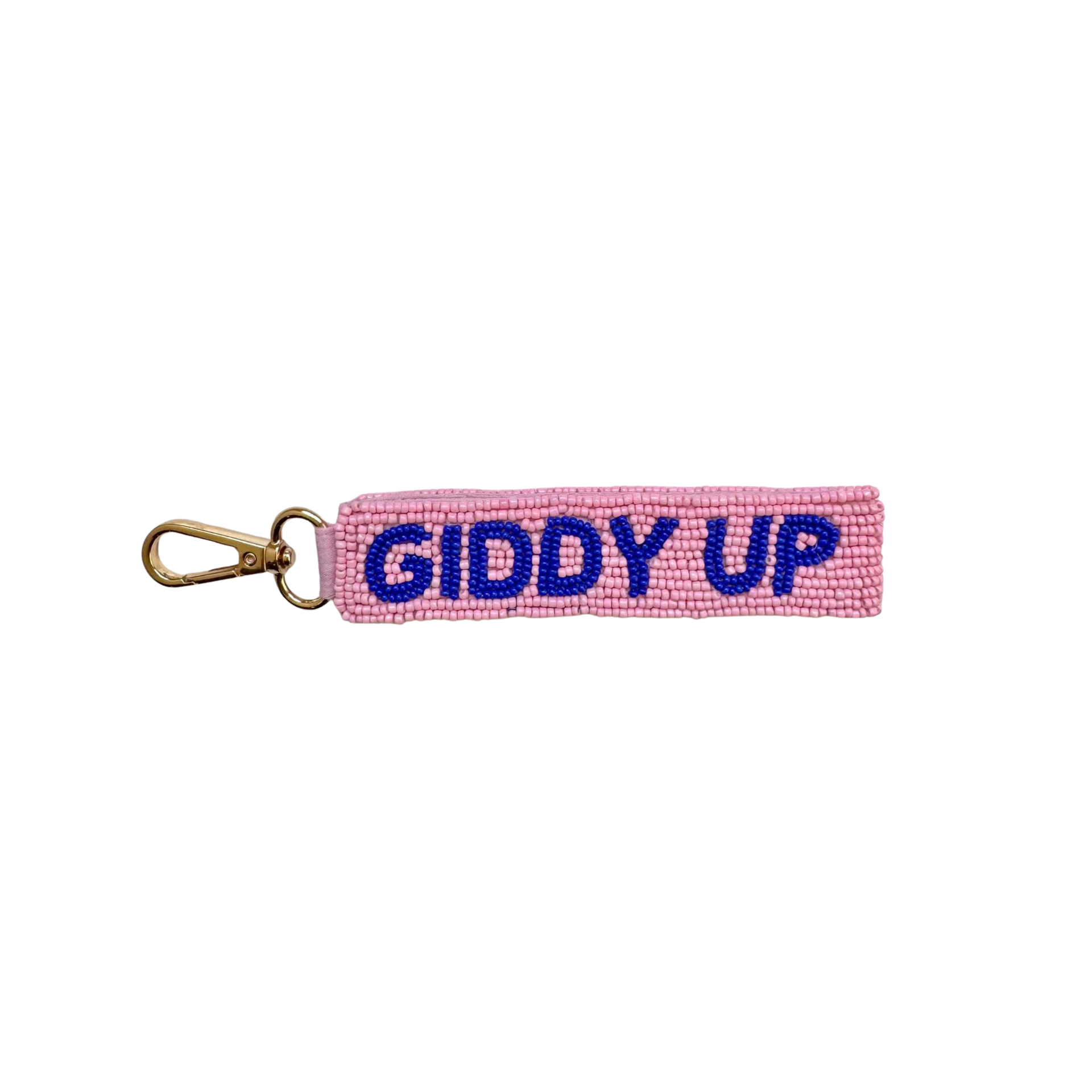 Beaded Bag Charm/Keychain – Giddy Up