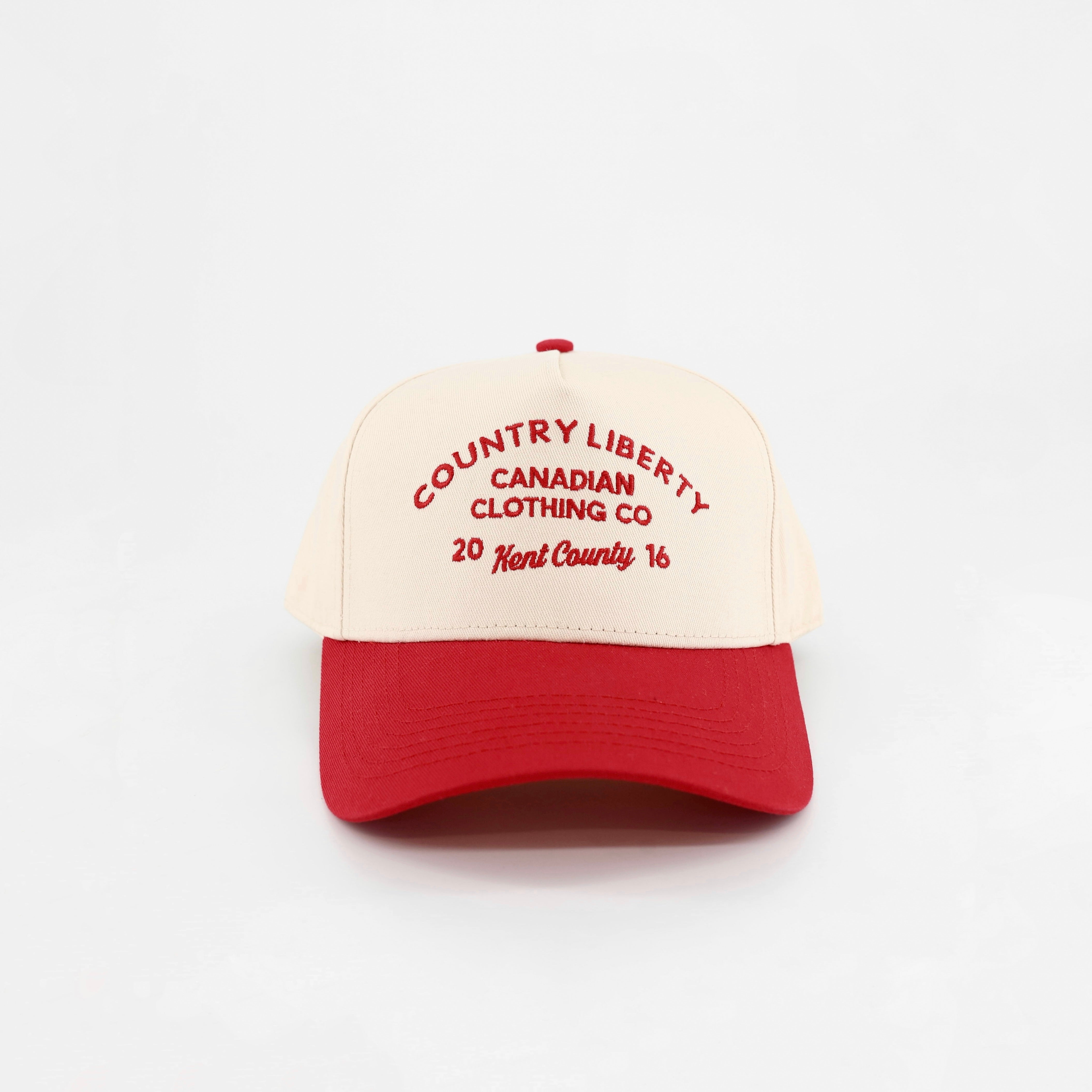 Country Liberty Canadian Hat Red