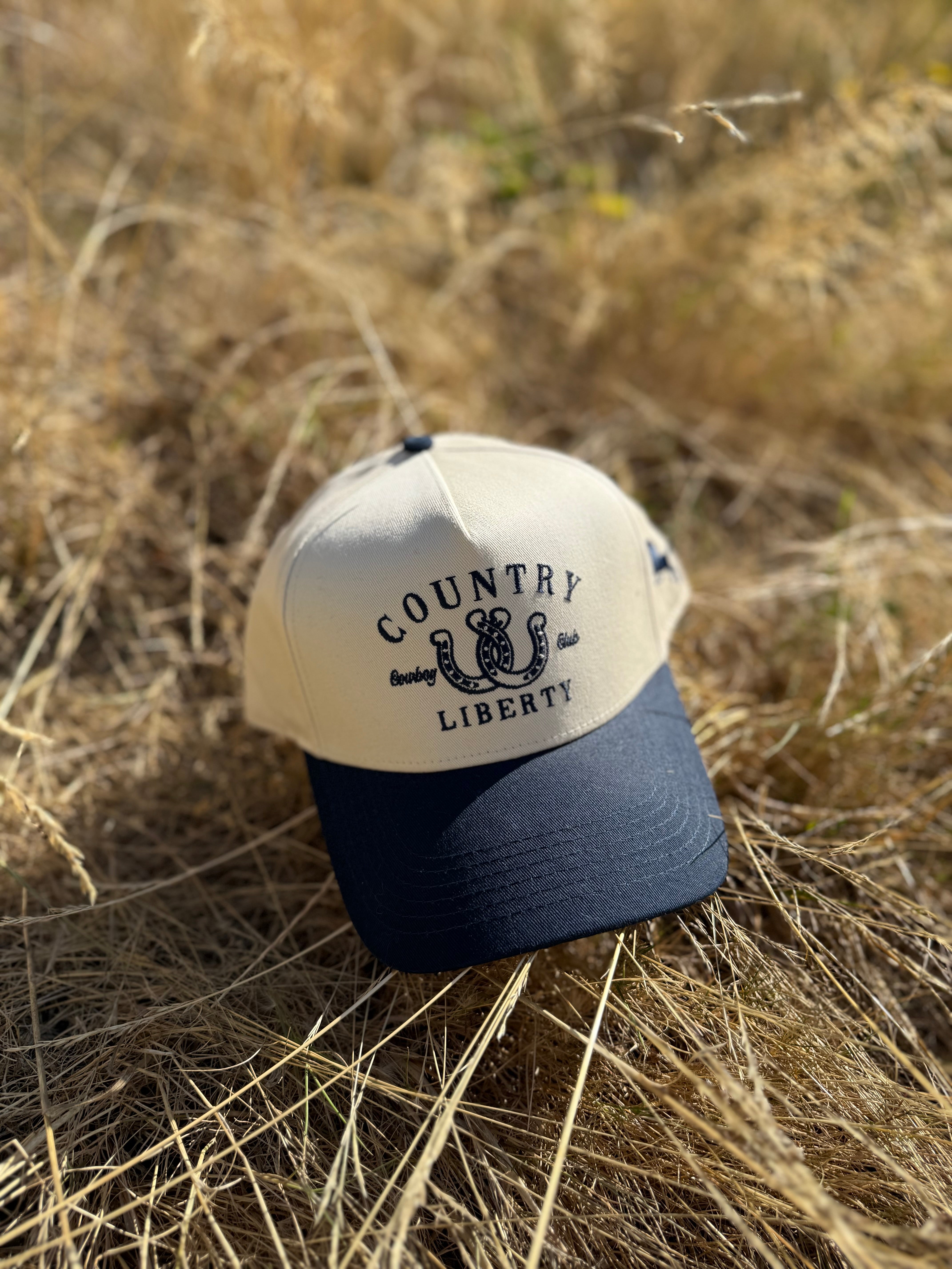 Country Liberty Horse Shoe Hat