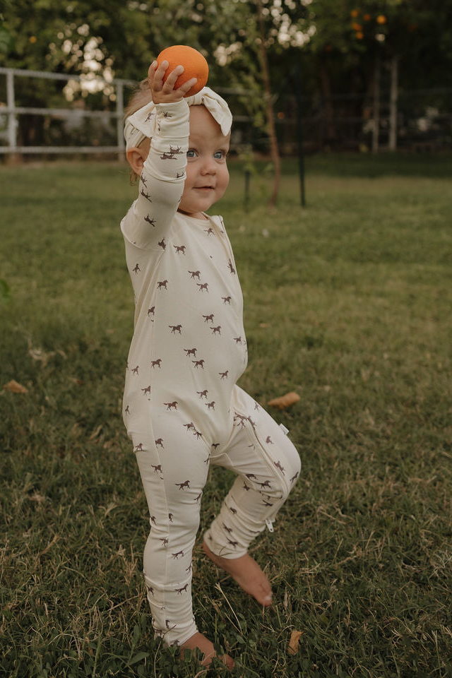 Bamboo Zip Pajamas