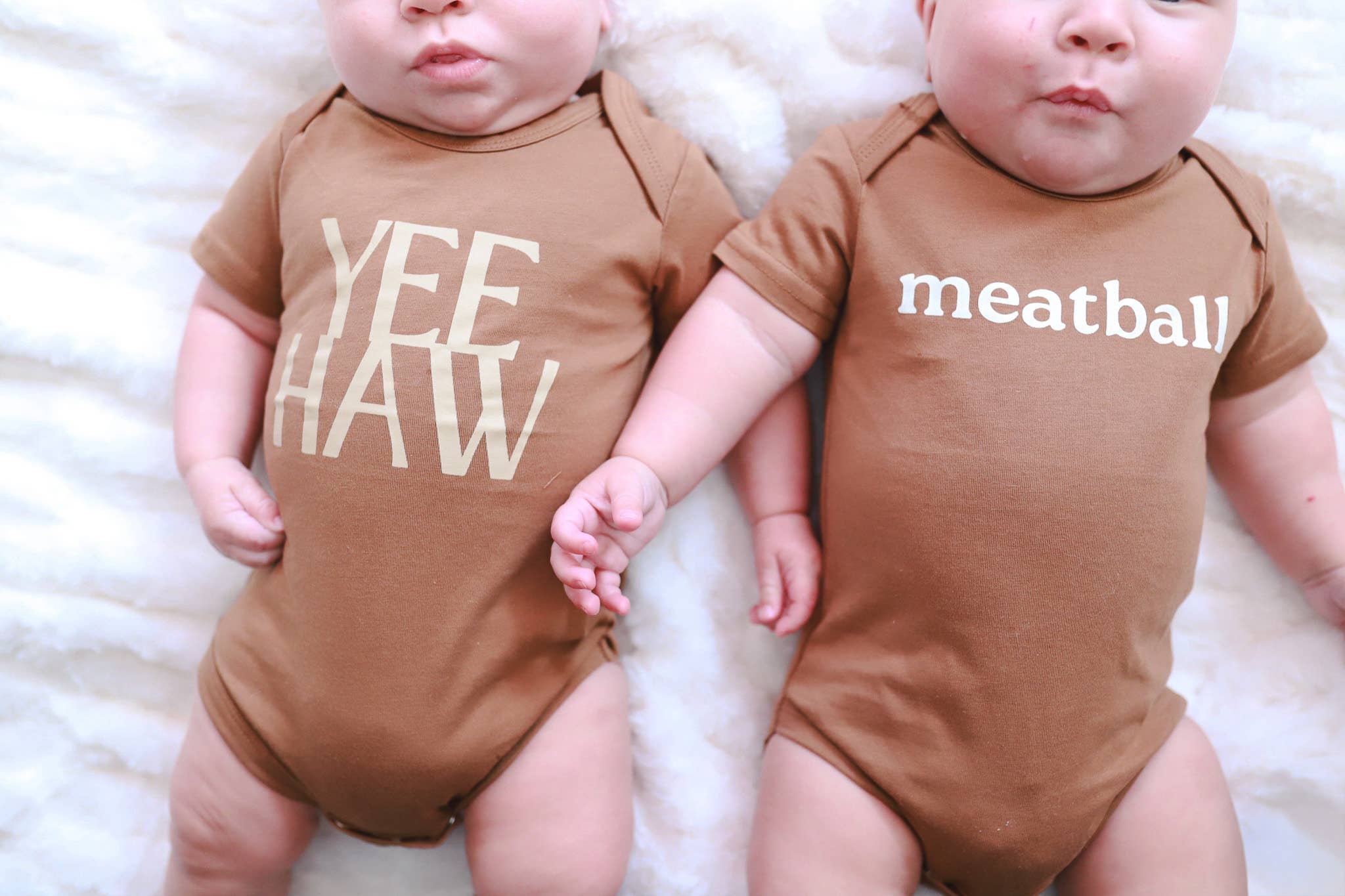 YeeHaw baby bodysuit - baby clothes, newborn baby boy girl