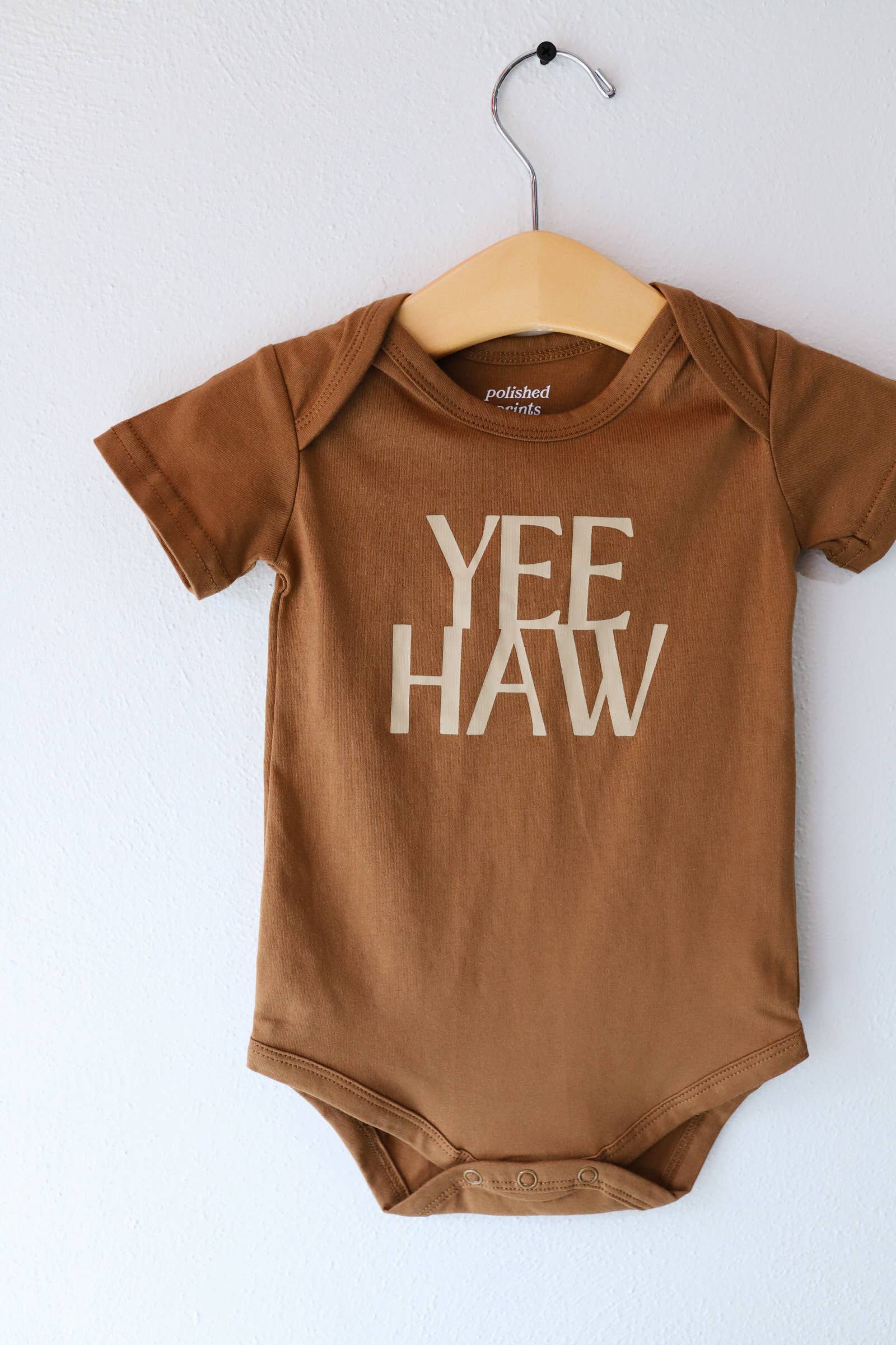YeeHaw baby bodysuit - baby clothes, newborn baby boy girl