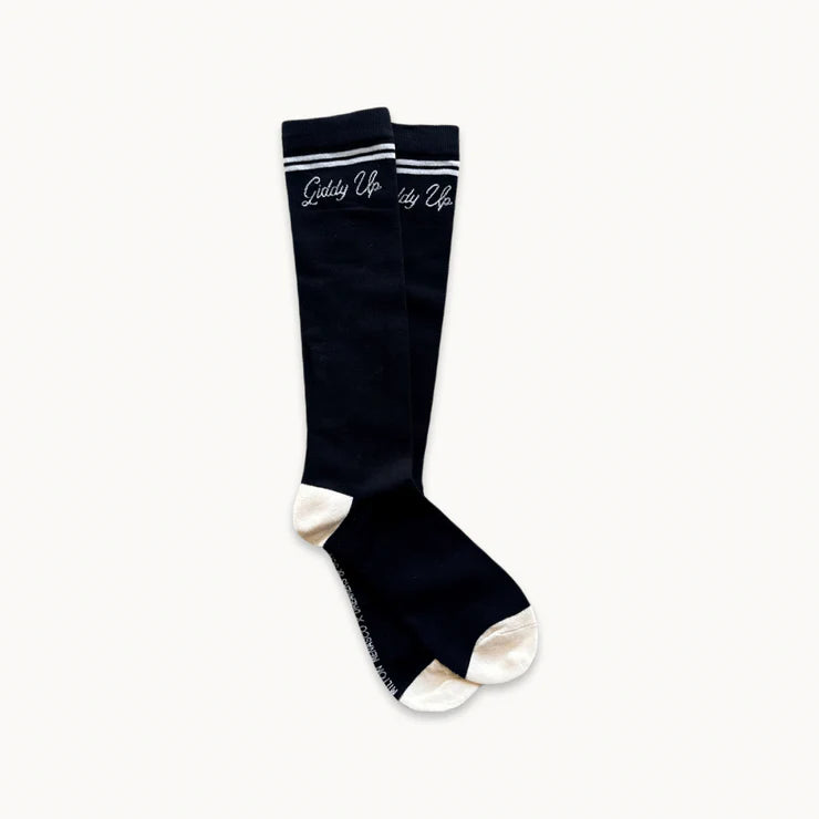 Giddy Up Tall Boot Socks - Milton Menasco x Dreamers & Schemers