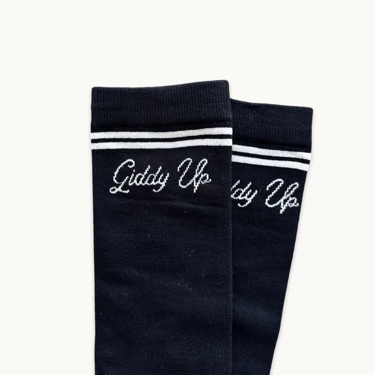 Giddy Up Tall Boot Socks - Milton Menasco x Dreamers & Schemers